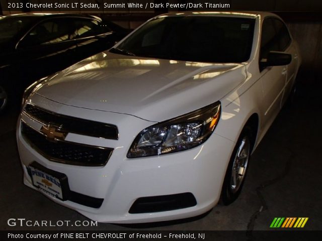 2013 Chevrolet Sonic LT Sedan in Summit White