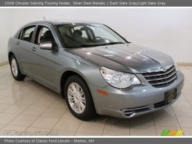 2008 Chrysler Sebring Touring Sedan in Silver Steel Metallic