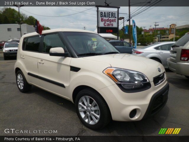 2013 Kia Soul + in Dune Beige