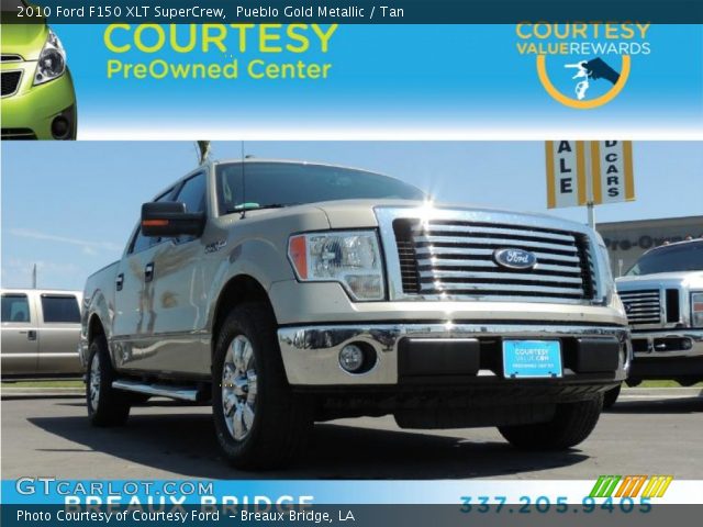 2010 Ford F150 XLT SuperCrew in Pueblo Gold Metallic