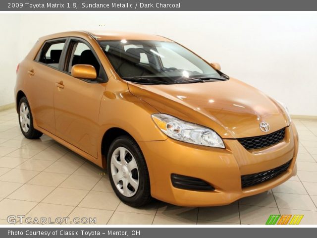 2009 Toyota Matrix 1.8 in Sundance Metallic