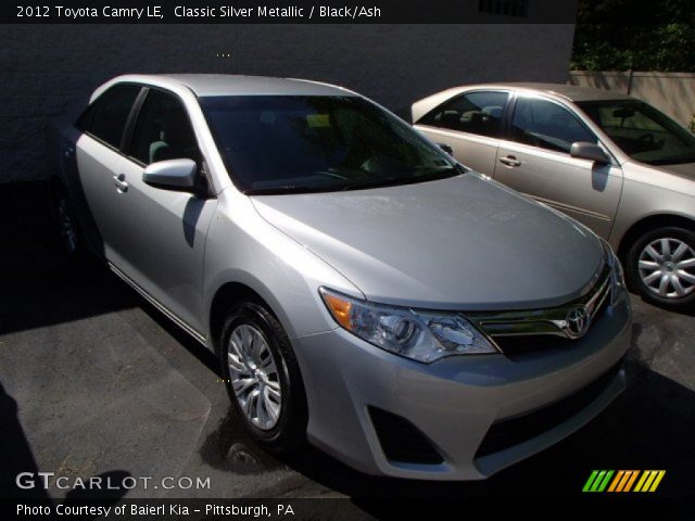 2012 Toyota Camry LE in Classic Silver Metallic