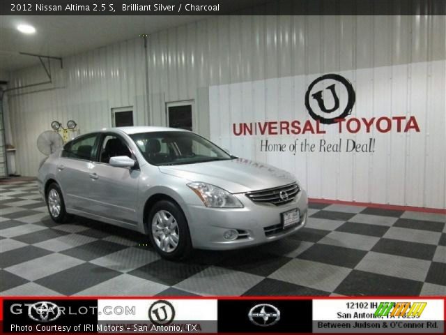 2012 Nissan Altima 2.5 S in Brilliant Silver