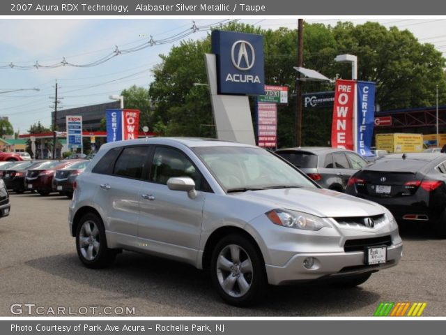 2007 Acura RDX Technology in Alabaster Silver Metallic