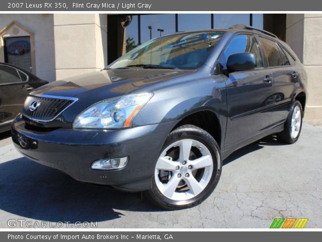 2007 Lexus RX 350 in Flint Gray Mica