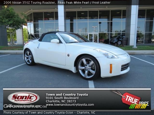 2006 Nissan 350Z Touring Roadster in Pikes Peak White Pearl