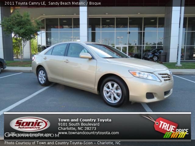 2011 Toyota Camry LE in Sandy Beach Metallic