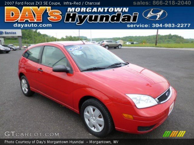 2007 Ford Focus ZX3 SE Coupe in Infra-Red