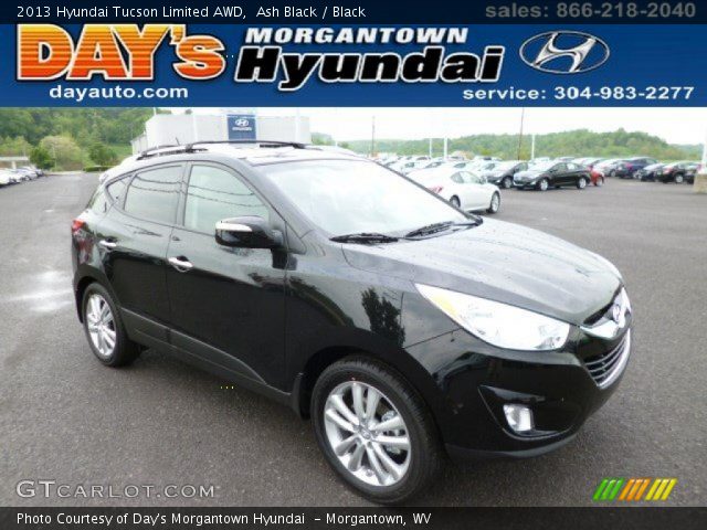 2013 Hyundai Tucson Limited AWD in Ash Black
