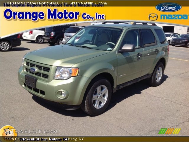 2010 Ford Escape Hybrid 4WD in Kiwi Green Metallic