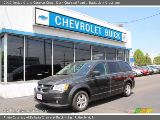 2012 Dodge Grand Caravan Crew in Dark Charcoal Pearl