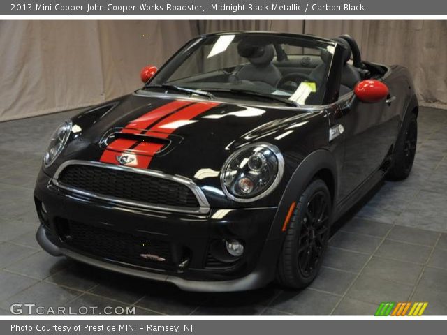 2013 Mini Cooper John Cooper Works Roadster in Midnight Black Metallic