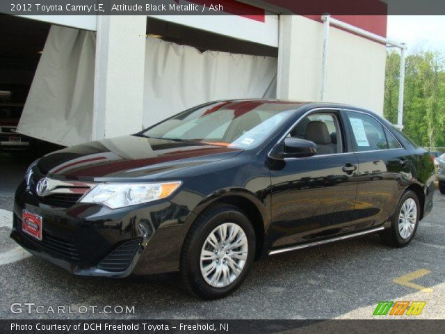 2012 Toyota Camry LE in Attitude Black Metallic