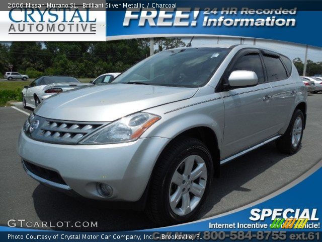 2006 Nissan Murano SL in Brilliant Silver Metallic