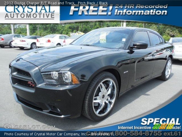 2012 Dodge Charger R/T Road and Track in Pitch Black