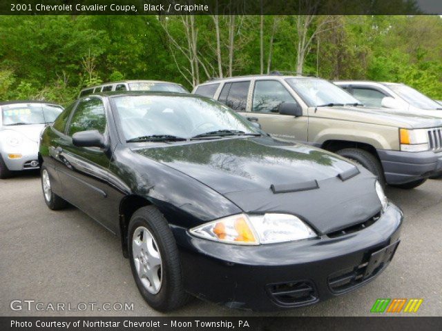 2001 Chevrolet Cavalier Coupe in Black