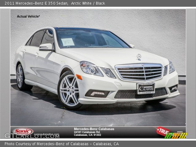 2011 Mercedes-Benz E 350 Sedan in Arctic White