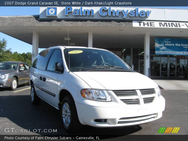 2007 Dodge Grand Caravan SE in Stone White