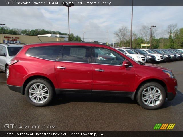 2013 Chevrolet Traverse LT AWD in Crystal Red Tintcoat