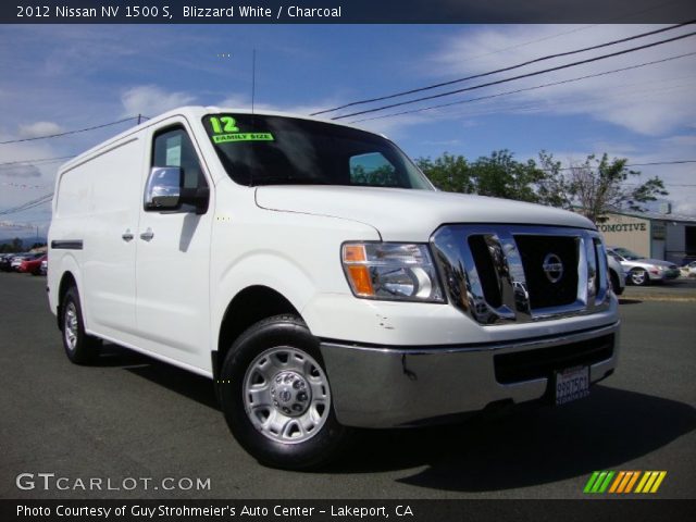 2012 Nissan NV 1500 S in Blizzard White