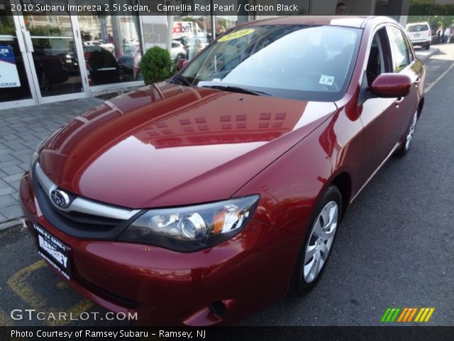 2010 Subaru Impreza 2.5i Sedan in Camellia Red Pearl