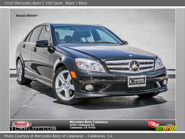 2010 Mercedes-Benz C 300 Sport in Black