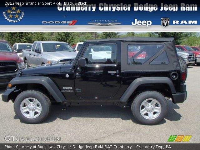 2013 Jeep Wrangler Sport 4x4 in Black