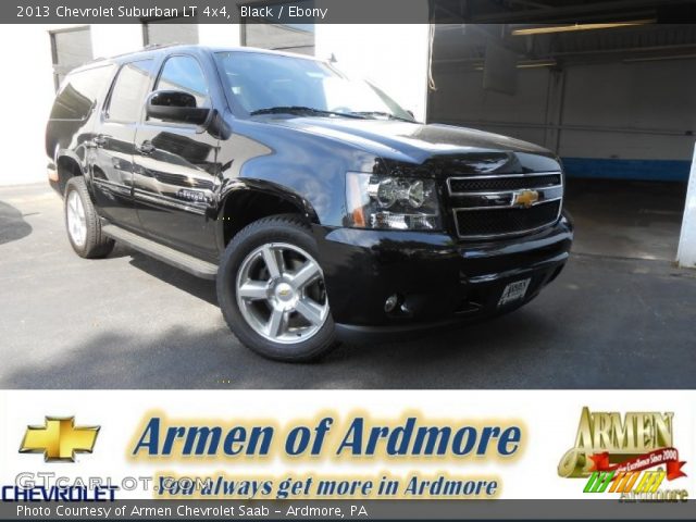 2013 Chevrolet Suburban LT 4x4 in Black