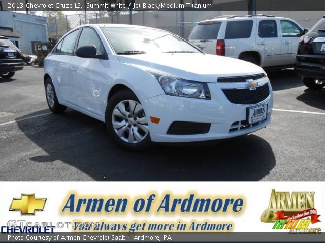 2013 Chevrolet Cruze LS in Summit White