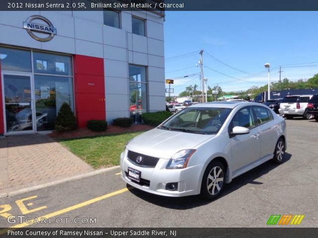 2012 Nissan Sentra 2.0 SR in Brilliant Silver Metallic