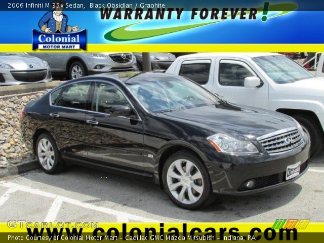 2006 Infiniti M 35x Sedan in Black Obsidian