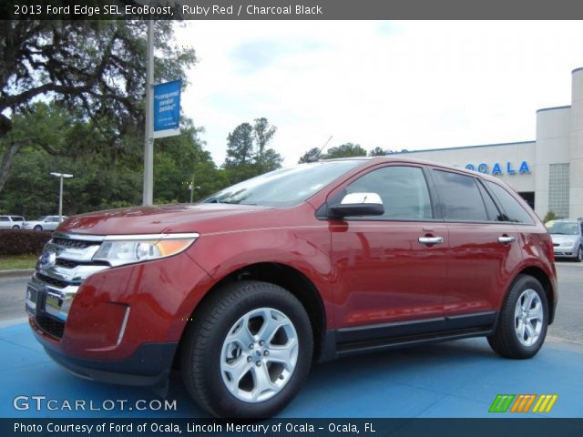 2013 Ford Edge SEL EcoBoost in Ruby Red