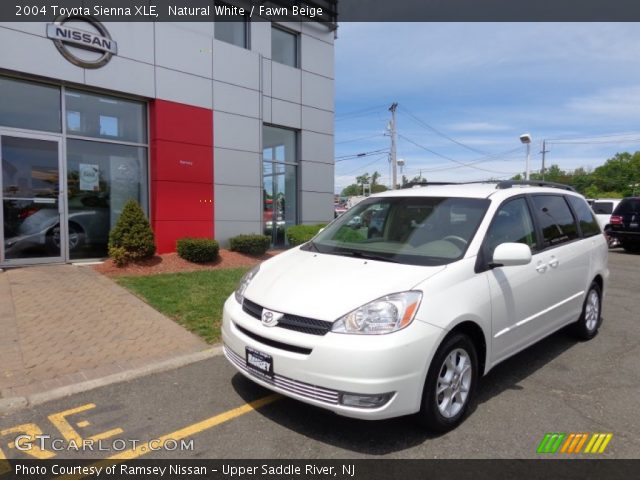 2004 Toyota Sienna XLE in Natural White