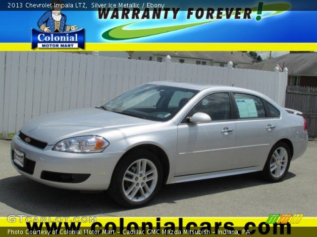 2013 Chevrolet Impala LTZ in Silver Ice Metallic