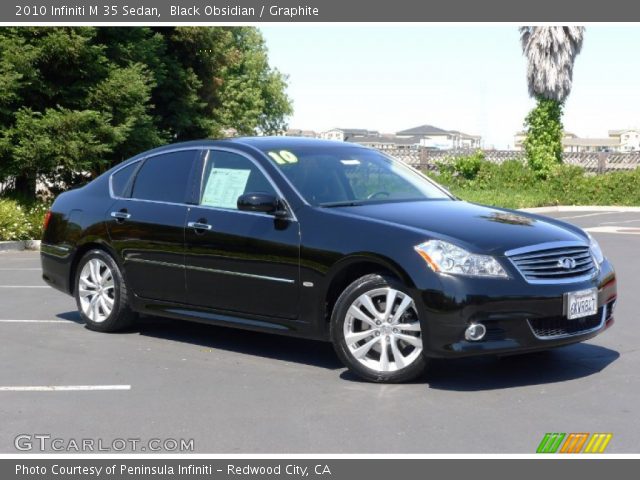 2010 Infiniti M 35 Sedan in Black Obsidian