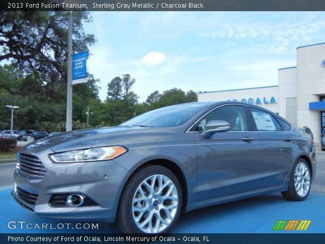 2013 Ford Fusion Titanium in Sterling Gray Metallic