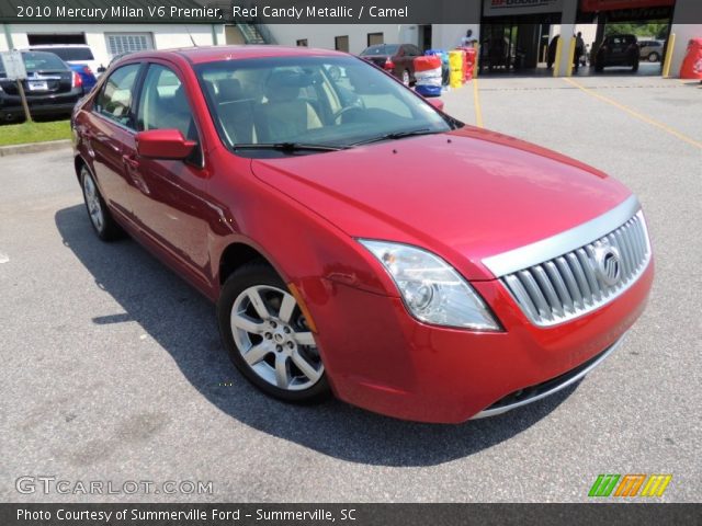 2010 Mercury Milan V6 Premier in Red Candy Metallic