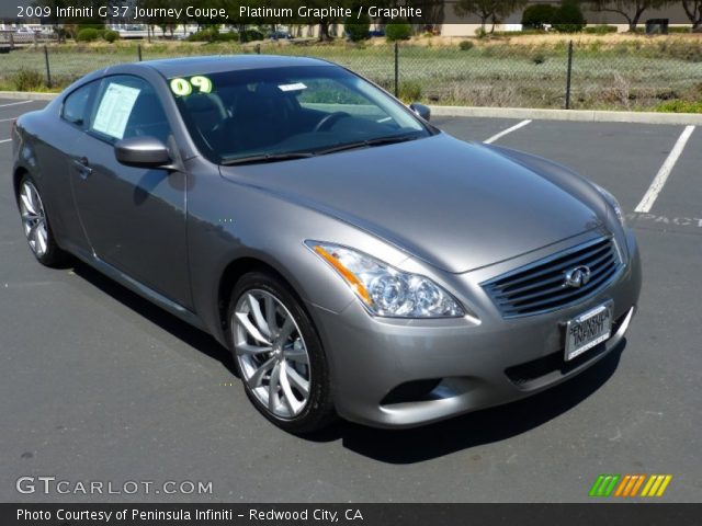 2009 Infiniti G 37 Journey Coupe in Platinum Graphite