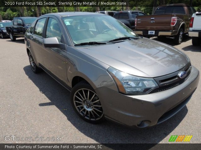 2010 Ford Focus SES Sedan in Sterling Grey Metallic