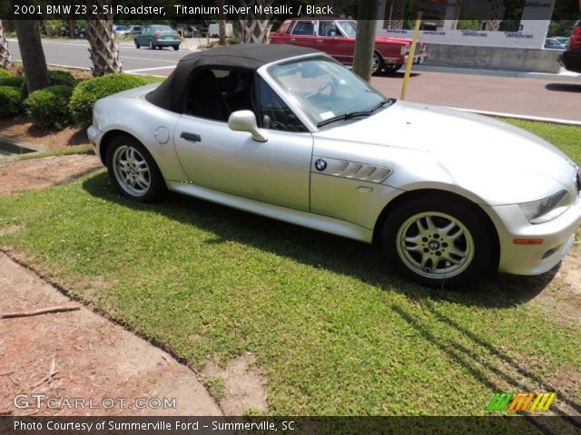 2001 BMW Z3 2.5i Roadster in Titanium Silver Metallic