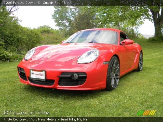 2006 Porsche Cayman S in Guards Red
