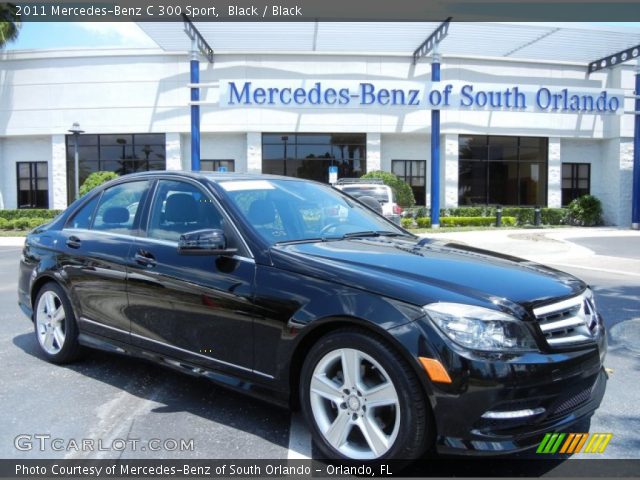 2011 Mercedes-Benz C 300 Sport in Black