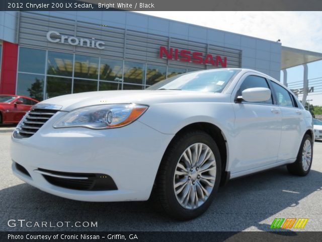 2012 Chrysler 200 LX Sedan in Bright White