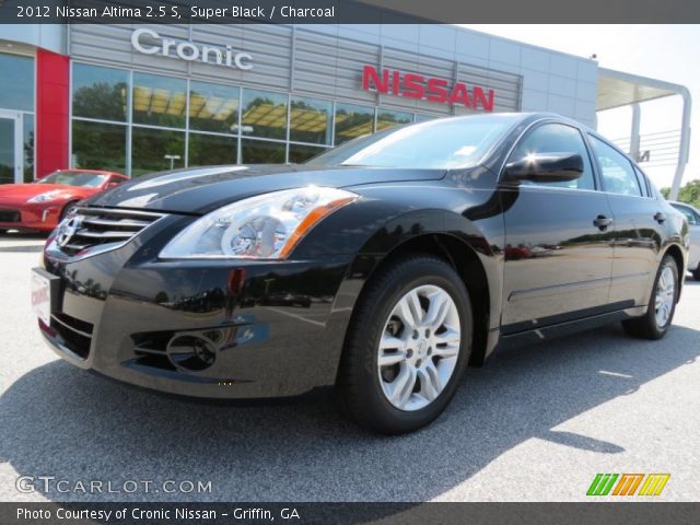 2012 Nissan Altima 2.5 S in Super Black