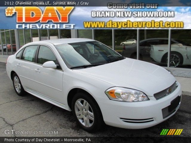 2012 Chevrolet Impala LT in Summit White