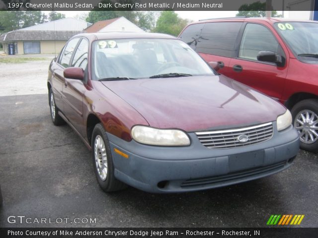 1997 Chevrolet Malibu Sedan in Dark Cherry Red Metallic