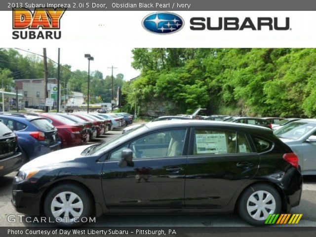 2013 Subaru Impreza 2.0i 5 Door in Obsidian Black Pearl