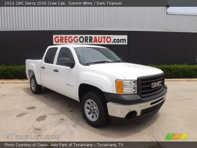 2013 GMC Sierra 1500 Crew Cab in Summit White