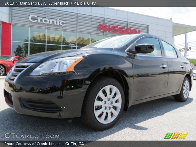 2013 Nissan Sentra SV in Super Black