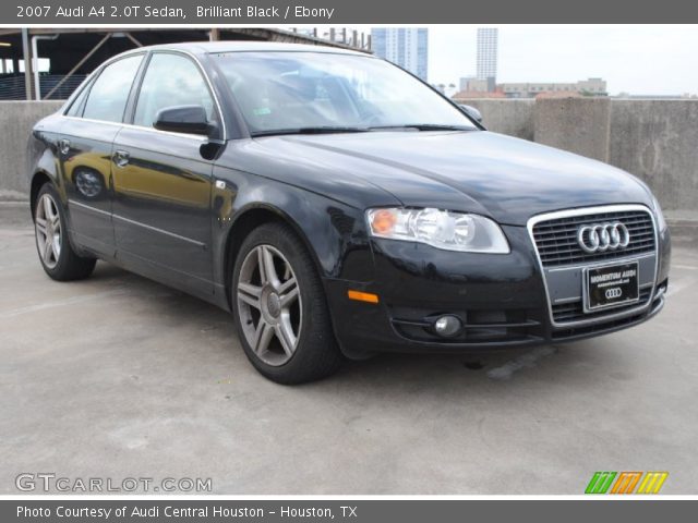 2007 Audi A4 2.0T Sedan in Brilliant Black